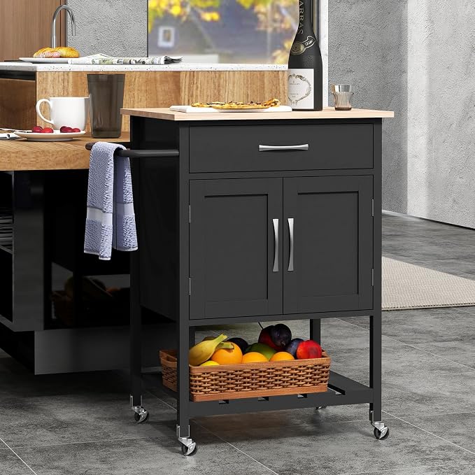 Giantex Kitchen Island Cart - Image 2
