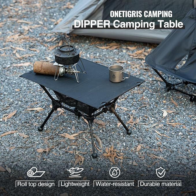 ONETIGRIS Dipper Camping Table, Lightweight Portable Folding Table - Image 3