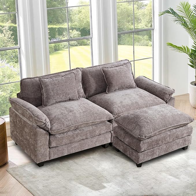 Modular Sectional Sofa, Cloud Couch by OQQOEE