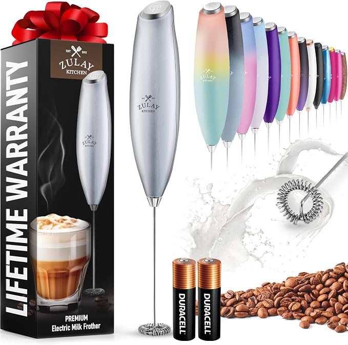 Zulay Powerful Milk Frother for Coffee by ZulayKitchen