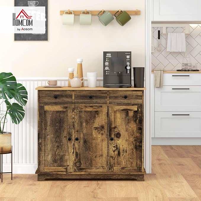 HOMCOM Sideboard Buffet Cabinet - Image 2