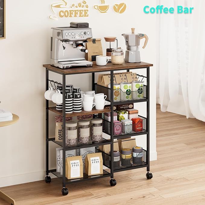 HapiRm Rolling Kitchen Carts - Image 4