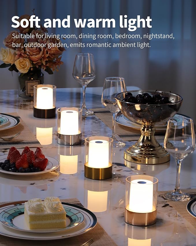 4" Mini Dining Table Light 2 Pack - Image 7