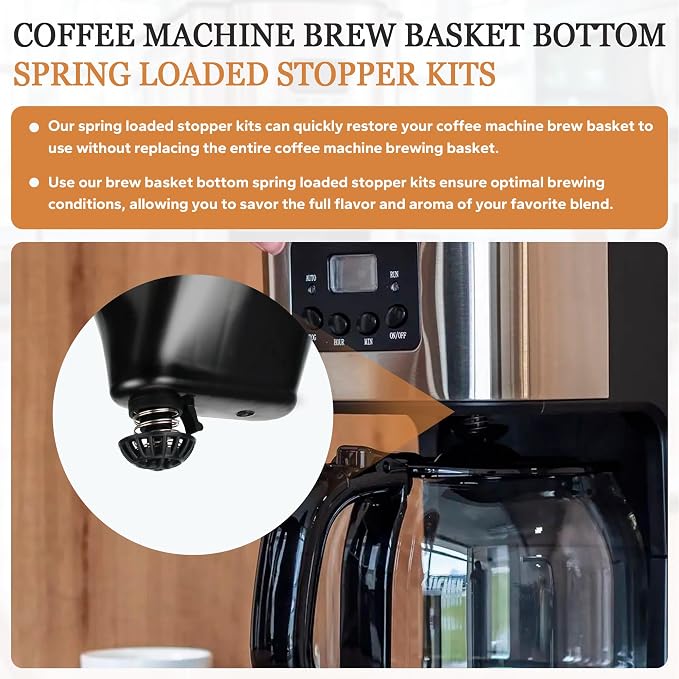 Brew Basket Bottom Spring Loaded Stopper Replacement - Image 6