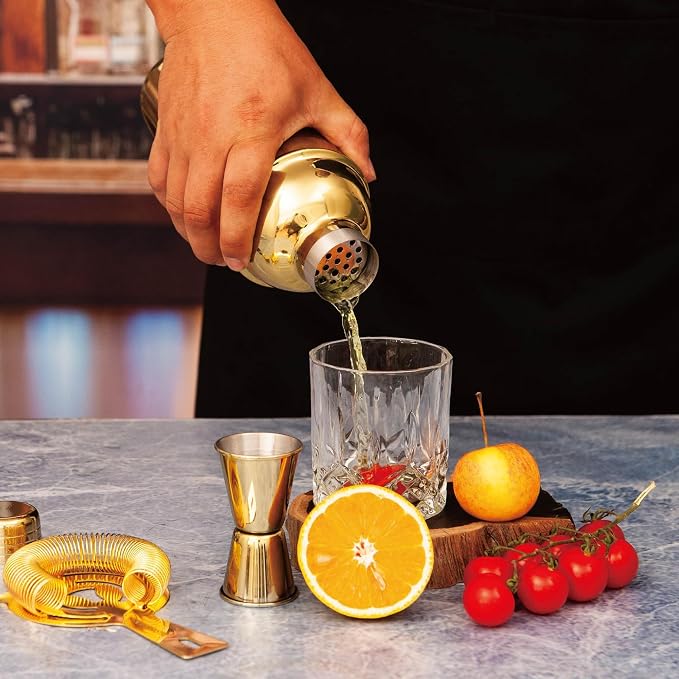 Cocktail Shaker Set Bartender Kit - Image 8