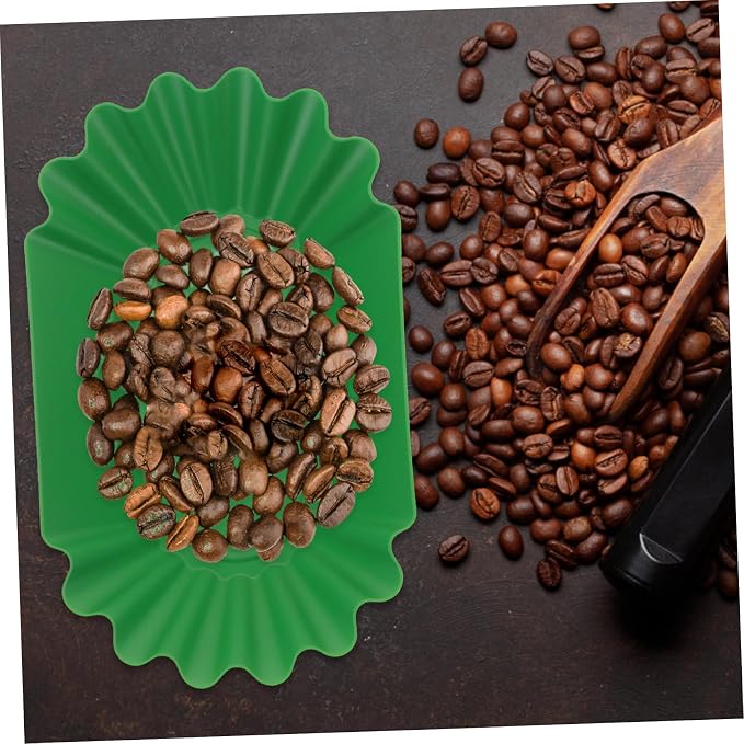 Cabilock 4pcs Coffee Sample Display Tray Sturdy Plastic Beans Tray Baking - Image 7