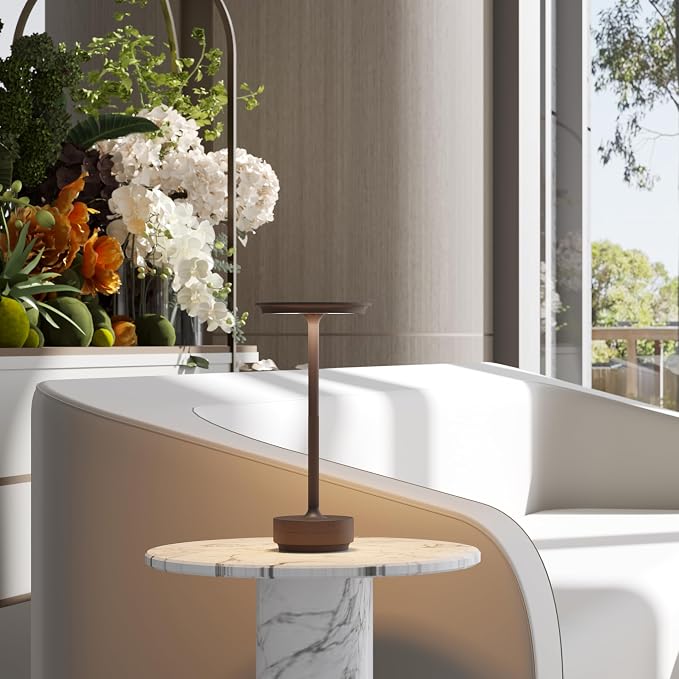 Rechargeable Cordless Table Lamps, LED Portable 5000mAh USB Battery Table Light - Image 5