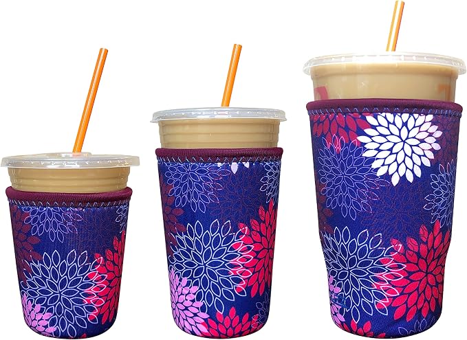 3-Pack Iced Coffee Sleeve SET OF 3 by Koverz