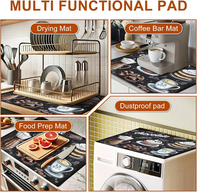 HOMETITUTE Stove Top Covers 28x20 Inches Heat Resistant Cooktop Protector - Image 5