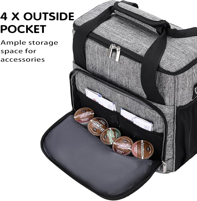 Coffee Maker Carring Bag for Keurig K-Slim/K-Express/K-Iced/Ninja PB041ST/Ninja - Image 3