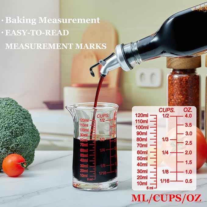 Ackers 4oz Glass Measuring Cup – Shot Glass - Image 3
