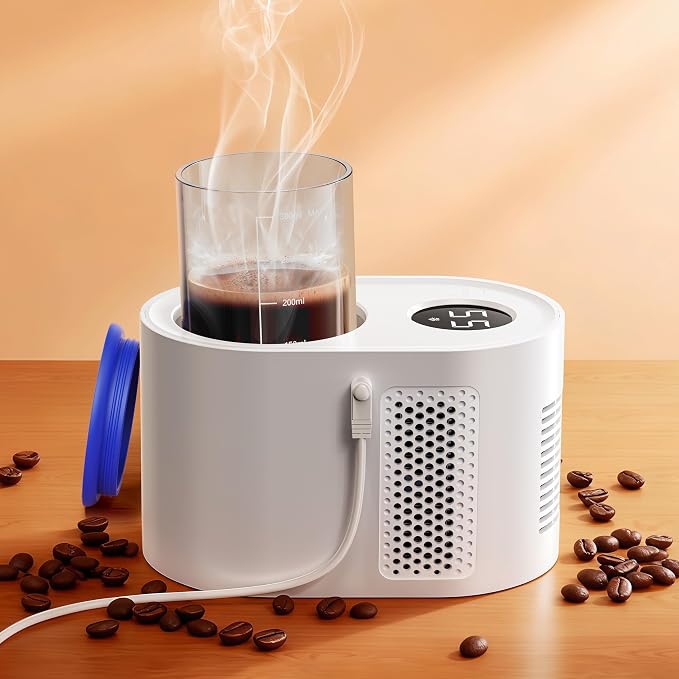 Coffee Cup Warmer, Mini Refrigerator by NewWinterWarmth