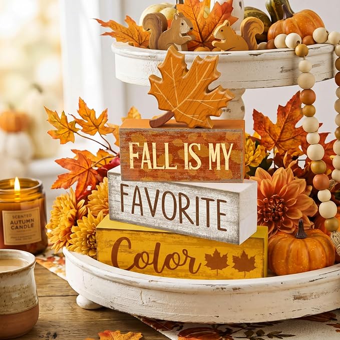 Lineshading 4 Pcs Fall Decoration - Image 2