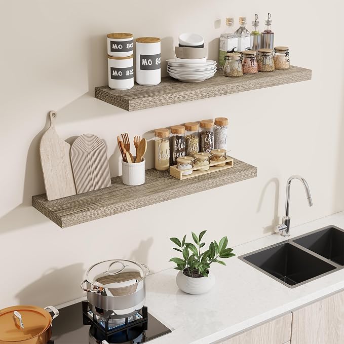Dreamland 40 Inches Floating Shelves - Image 2