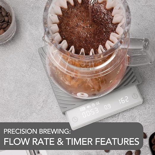 Timemore Basic Mini Coffee Scale, Slim & Lightweight Design, Three Modes | - Image 4