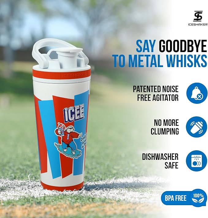 Ice Shaker Insulated Stainless Steel Shaker Bottle | 26oz, ICEE | Cold - Image 4