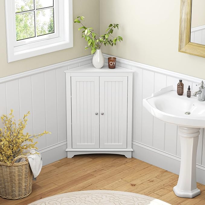 Spirich Floor Corner Cabinet - Image 3