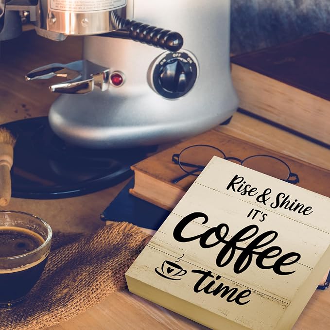 Coffee Bar Station Accessories Decor - Image 4