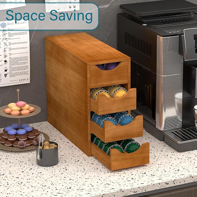 Suli Coffee Pod Holder, Coffee Capsule Storage Organizer, Save Space Coffee Pod - Image 4