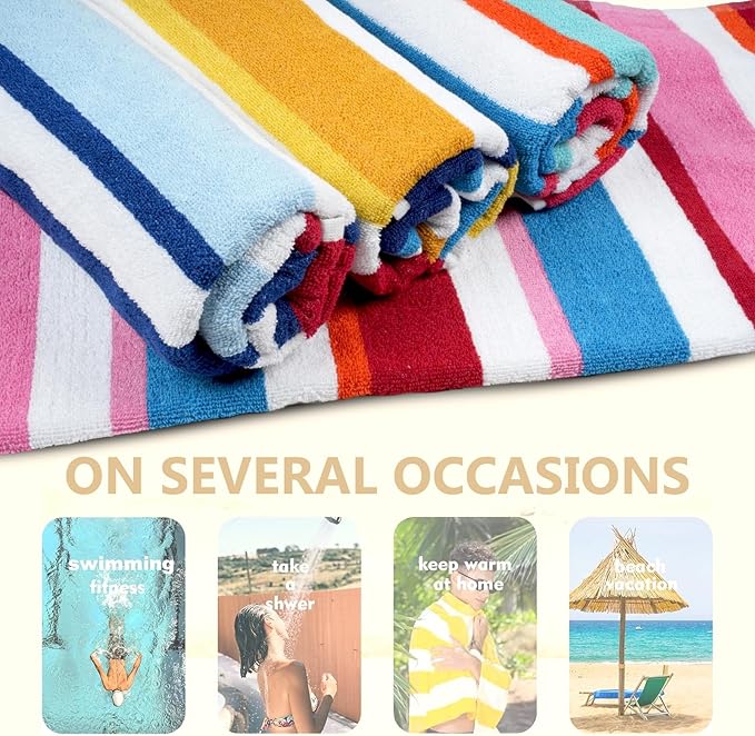 Casa Copenhagen Bora Bora Towels 4Pcs Teal, Bath Towels - Image 5