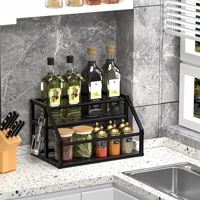 Coffee Syrup Rack Organizer, Syrup Bottle Holder Stand - Image 7