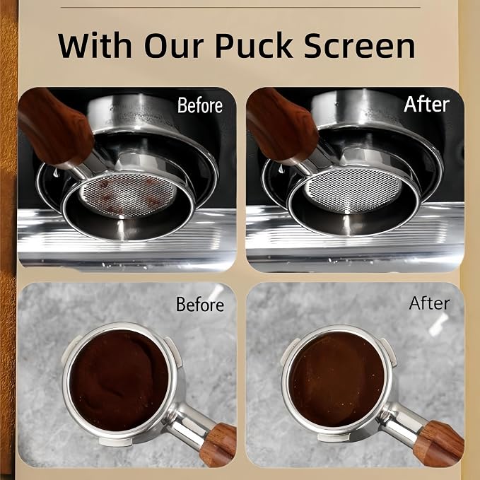 Espresso Puck Screen for 51mm Portafilter Basket, 1.7mm Thickness Made - Image 3