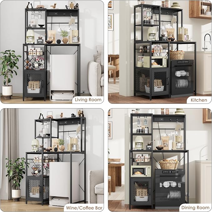 GarveeHome Kitchen Bakers Rack - Image 3