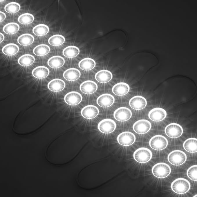 LED Module 12V DC White 3 LEDs 6500K Daylight White 1W Waterproof Decorative - Image 7