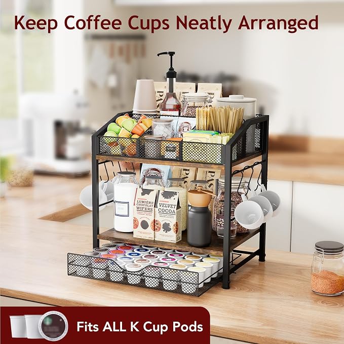 Homsorout Coffee Bar Organizer - Image 4