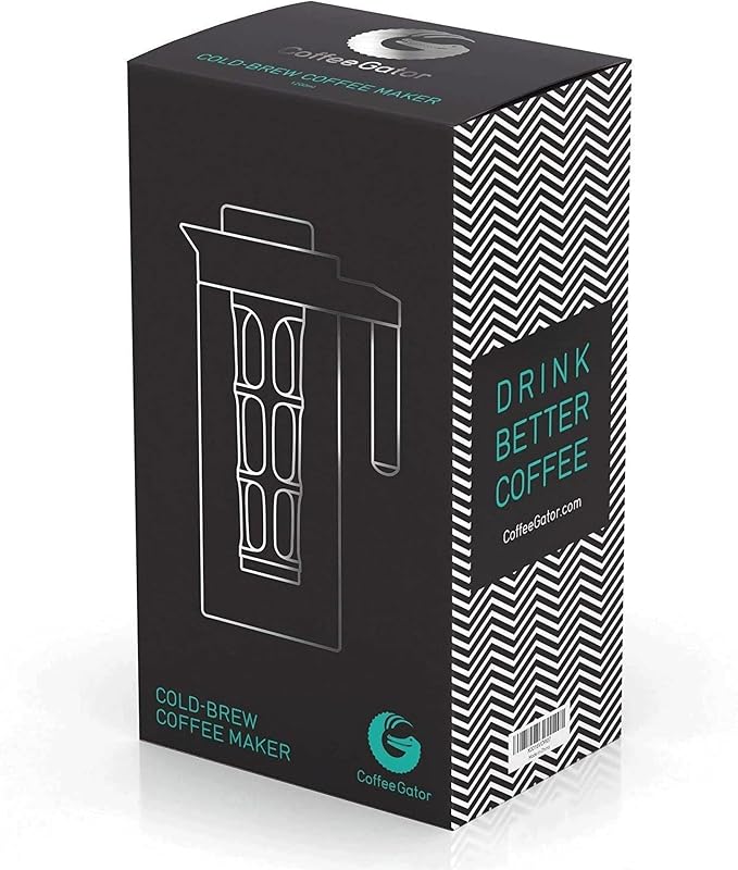 Coffee Gator Cold Brew Coffee Maker - 47 oz Iced Tea and Iced Coffee Maker and - Image 14