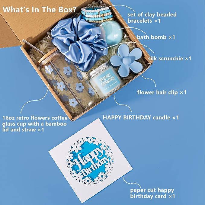 JTEWB Birthday Gifts For Women, Teen Girl, Happy Birthday Gift Box For Girl - Image 2