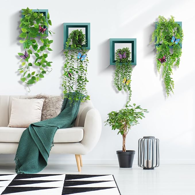 4 Pcs Artificial Hanging Plants - Image 4
