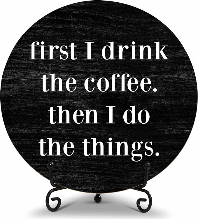 a36 Coffee Bar Decor Sign, Accessories & Must-Haves by RYSMH