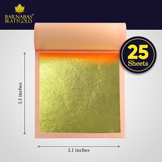 Barnabas Blattgold Edible Gold Leaf 24K - Image 3