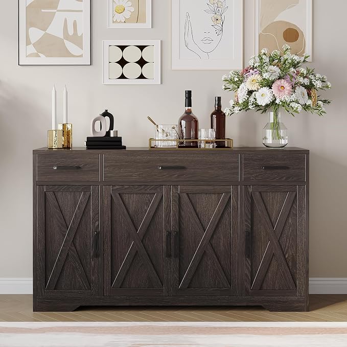 Modern Buffet Sideboard Kitchen Storage Cabinet - Image 7