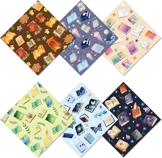 CREATCABIN 6Pcs Glasses Cleaning Cloth Book Microfiber Cleaning Cloths Suede by CREATCABIN