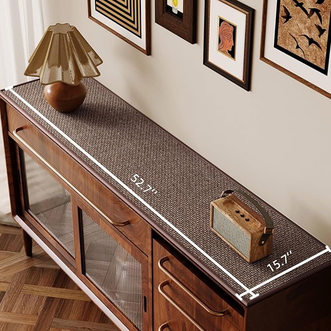 Sideboard Buffet Cabinet Cover, Super Absorbent Mat - Image 2