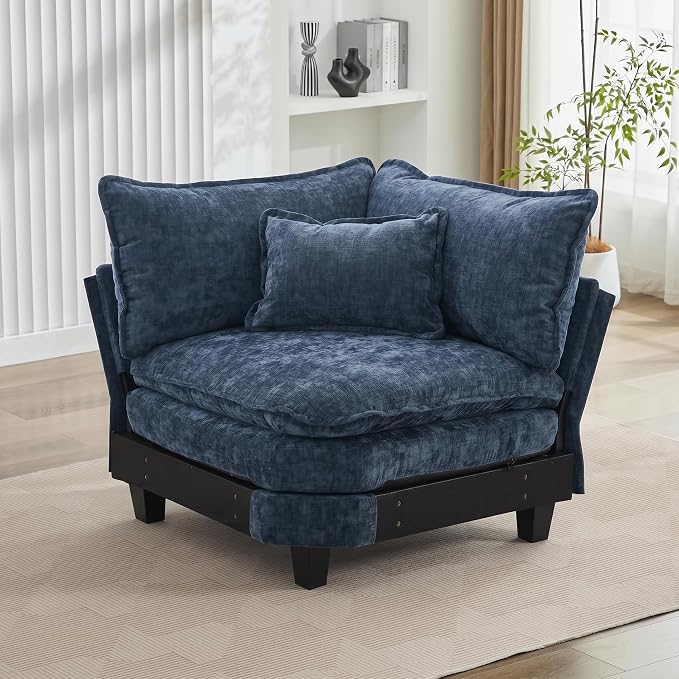 Corner Seat for Sectional Sofa, Modular Cloud Couch - Image 2
