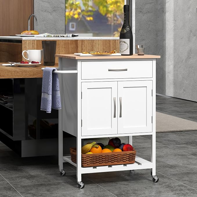 Giantex Kitchen Island Cart - Image 2