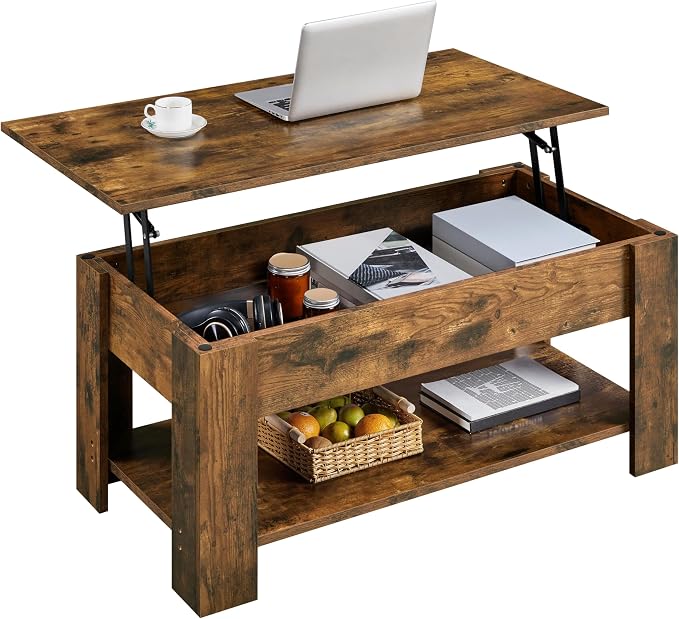 Yaheetech Coffee Table, 47.2in Lift top Coffee Table by Unknown