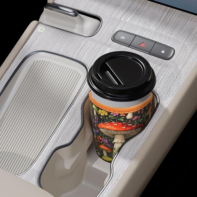 KJQJLY 3 Pack Reusable Iced Coffee Sleeves - Image 6