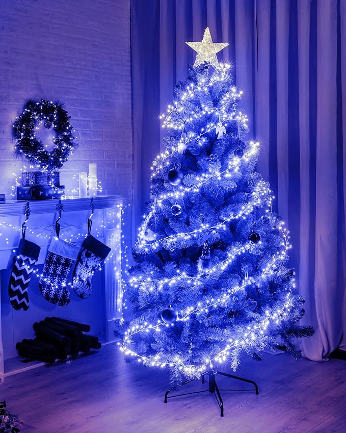 Fairy Lights Battery Operated, Twinkle String Lights Waterproof Silver Wire 5 - Image 7