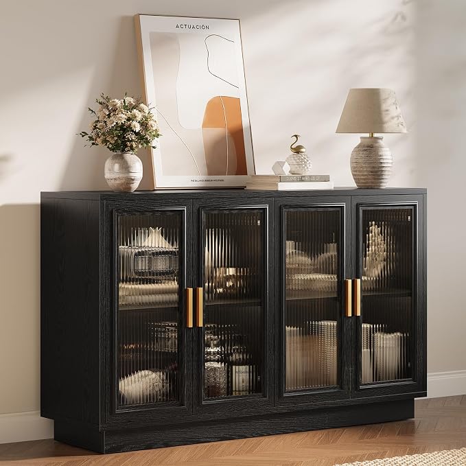 Sideboard Buffet Cabinet with Storage - Image 3