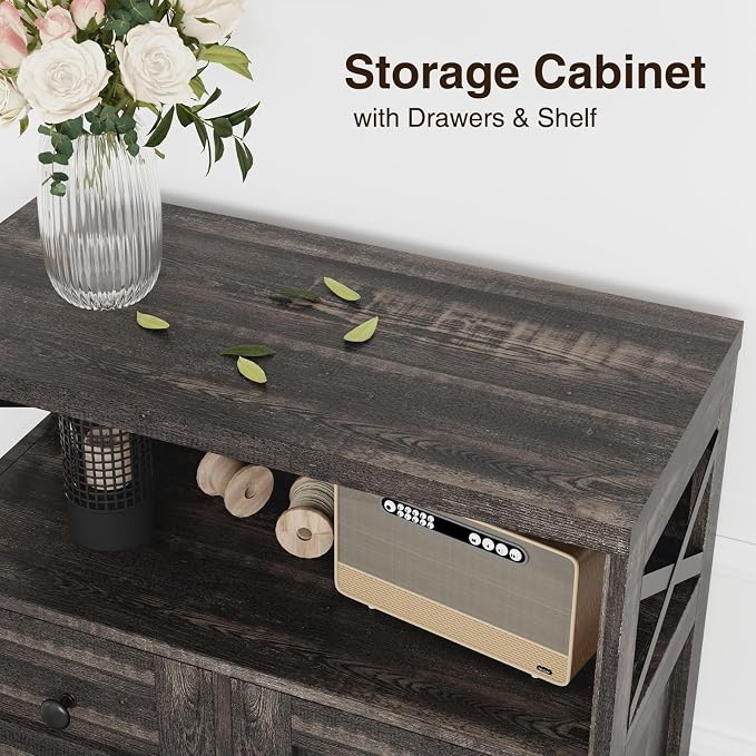 Befrases Farmhouse Storage Cabinet - Image 7
