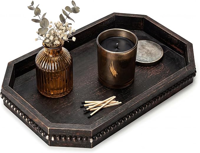 EOSAHR Rustic Decorative Tray by EOSAHR