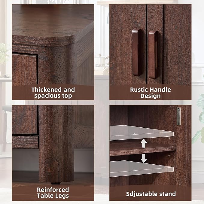 Joaxswe Sideboard Buffet Cabinet - Image 9