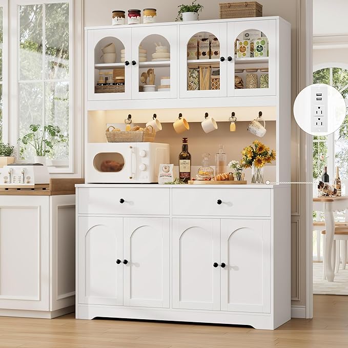 71" LED Kitchen Pantry Cabinet - Image 2