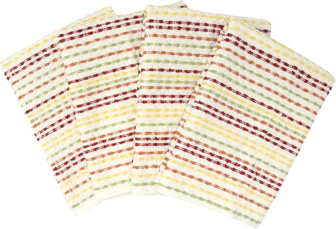 Ritz Pebble Bar Mop, Fall Color, 4 Towel Set - Image 2