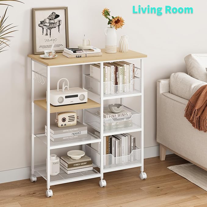 HapiRm Rolling Kitchen Carts - Image 7
