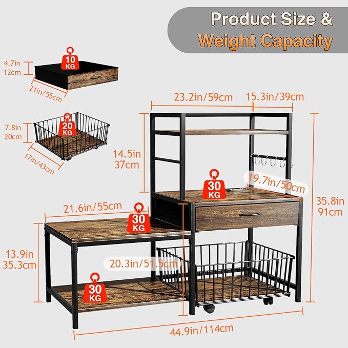 kepptory Mini Fridge Stand - Image 2